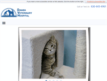Tablet Screenshot of danadavet.com